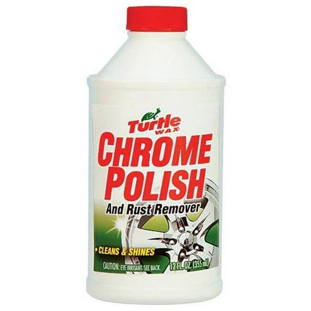 Chrome polish and store rust remover