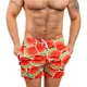 thumbnail image 2 of Short Corto Deportivo Casual De Licra Estampado Fenix Fit, 2 of 3