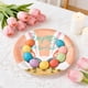 thumbnail image 4 of Platos de papel con forma de conejito y huevo de Pascua | 10 platos desechables para fiesta | Vajilla festiva de 23 cm para decoraciones y celebraciones navideñas, 4 of 6