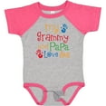 thumbnail image 3 of Inktastic Grammy and Papa Love Me Boys or Girls Baby Bodysuit, 3 of 5