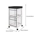 thumbnail image 7 of Almencla Stuffed Animal Zoo Storage Basket Stable Vertical Shelf Stuffed Animal Cage for Bedroom Playroom Nursery Kids Room Decoration C, 7 of 7
