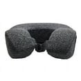 SwissTech Cool Touch Memory Foam Neck Pillow Set, Heather Gray, One