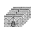 thumbnail image 4 of MKHERT Vintage Acoustic Guitar On Old Wood Fence Placemats Table Mats for Dining Room Kitchen Table Decoration 12x18 inch,Set of 6, 4 of 4