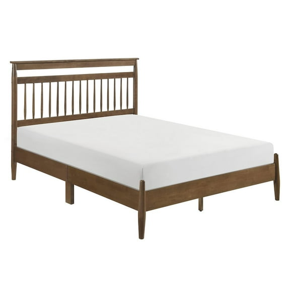 Lexicon Arlo Wood Full Platform Bed in Chestnut