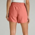 thumbnail image 4 of Running Shorts for Women with Liner High Waisted Lightweight Athletic Shorts with Pockets for Workout Gym Outdoor Pink 2XL, 4 of 7