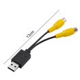 thumbnail image 3 of Caja de salida de vídeo para coche, puerto USB a adaptador CVBS, portátil para Radio Android de coche Ndcxsfigh Accesorios para autos y motos, 3 of 3