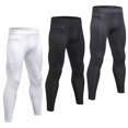 thumbnail image 1 of Pantalón Corto Compresión Hombre TFixol Blanco y Gris y Negro X-Large, 1 of 8