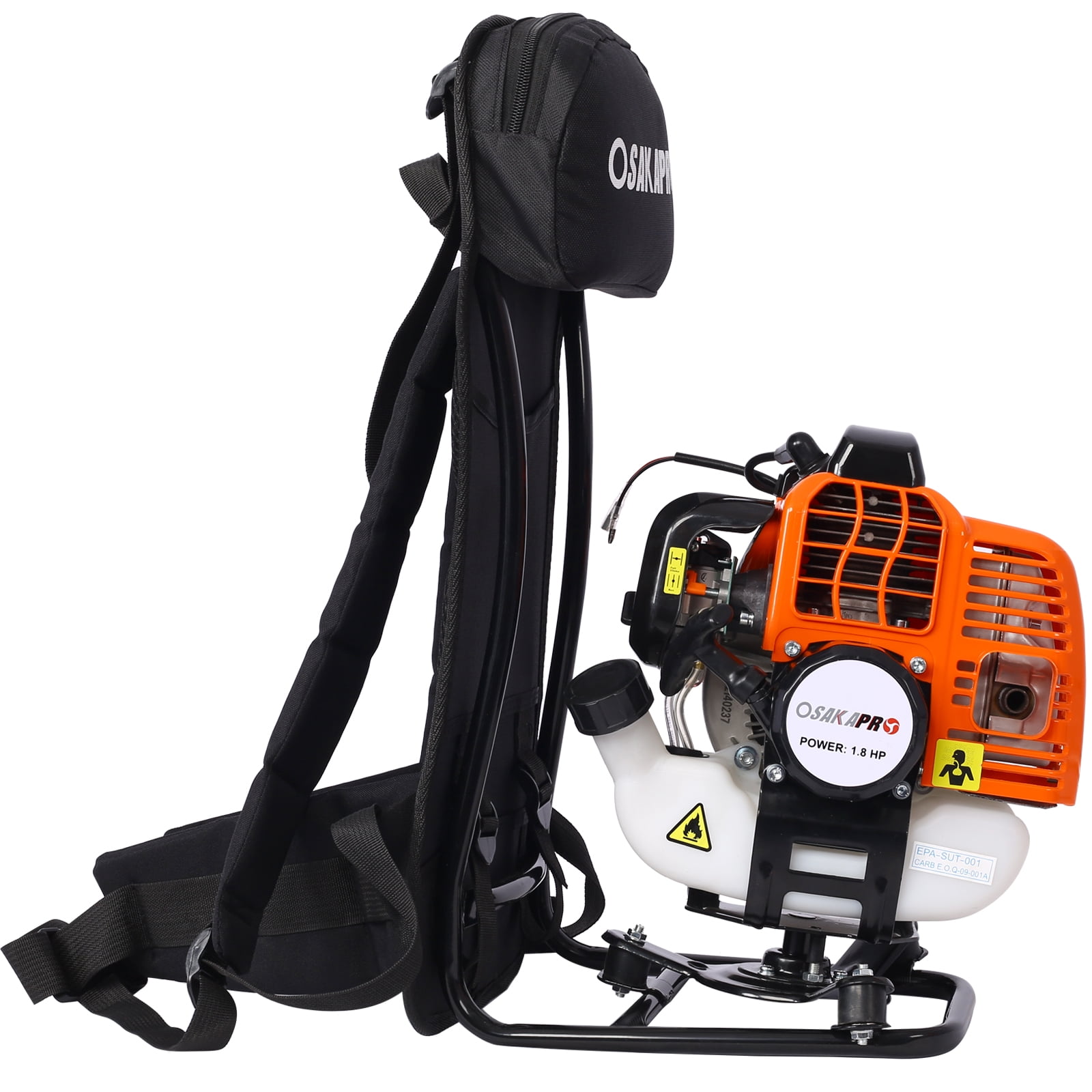 52CC 2-Cycle Gas Powered Weed Eater, iRerts Backpack 4 in 1 Multi-Functional String Trimmer with Gas Pole Saw, Hedge Trimmer, Grass Trimmer, Brush Cutter, Lawn Trimmer for Grass Garden Yard