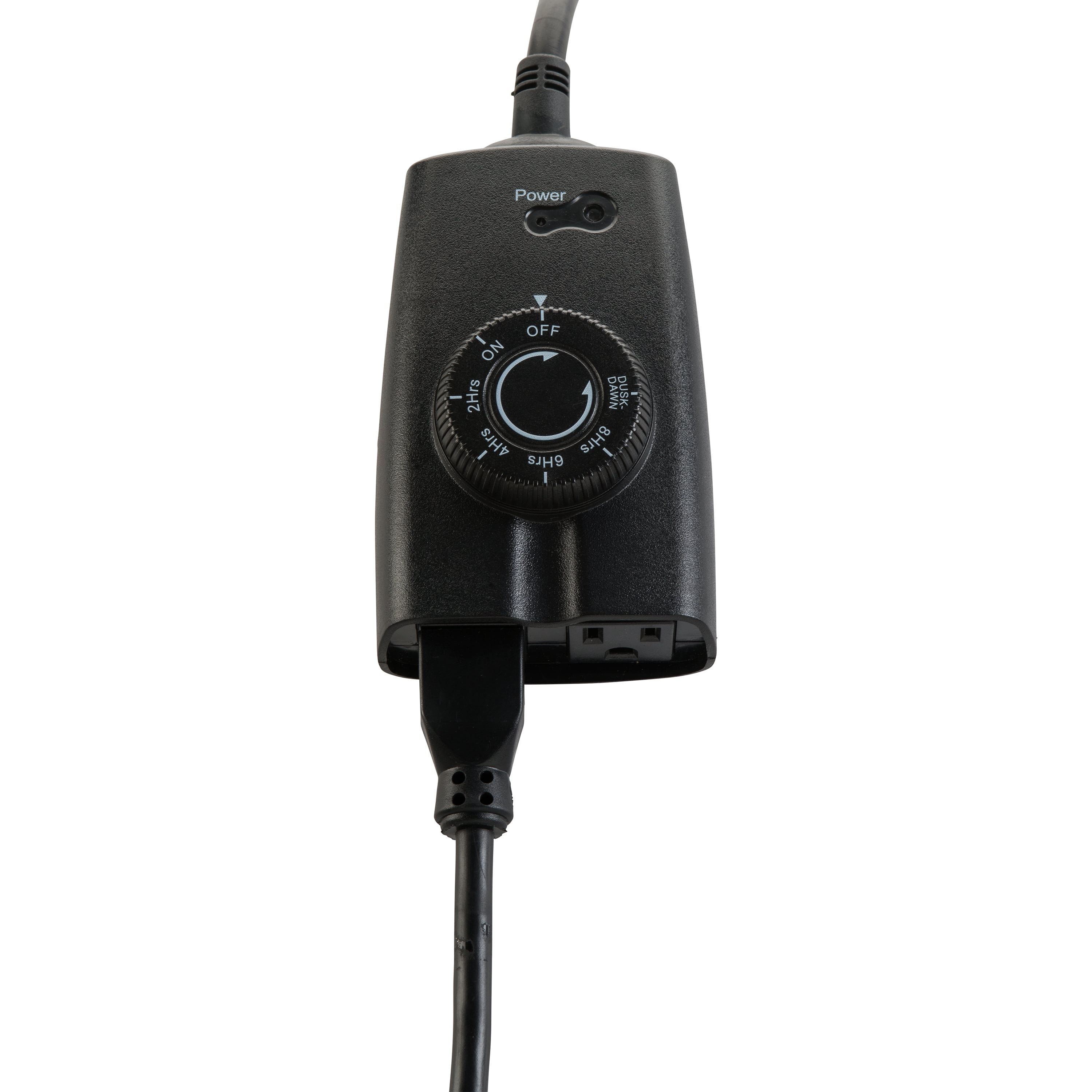 Work Choice Outdoor Grounded Dusk to Dawn Timer, 2 Outlets