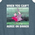 thumbnail image 3 of Disney - The Sword And The Stone - Merlyn & Mim Can't Agree on Dinner - Women's Racerback Tank Top, 3 of 5