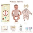 thumbnail image 6 of Reborn Baby Dolls 17 inch Soft Body Realistic Newborn Baby Dolls with Clothes Gift Box for Kids Age 3+, 6 of 8