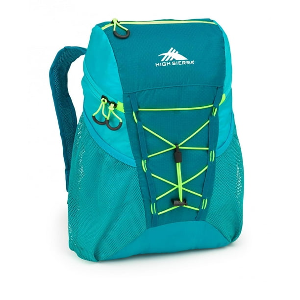 High Sierra High Sierra 18L Sport Backpack Sea/Tropic Teal/Zest