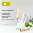 thumbnail image 3 of True Spike Stainless Steel Ice Pick with Wood Handle, Home Bar Tools, 3 of 6
