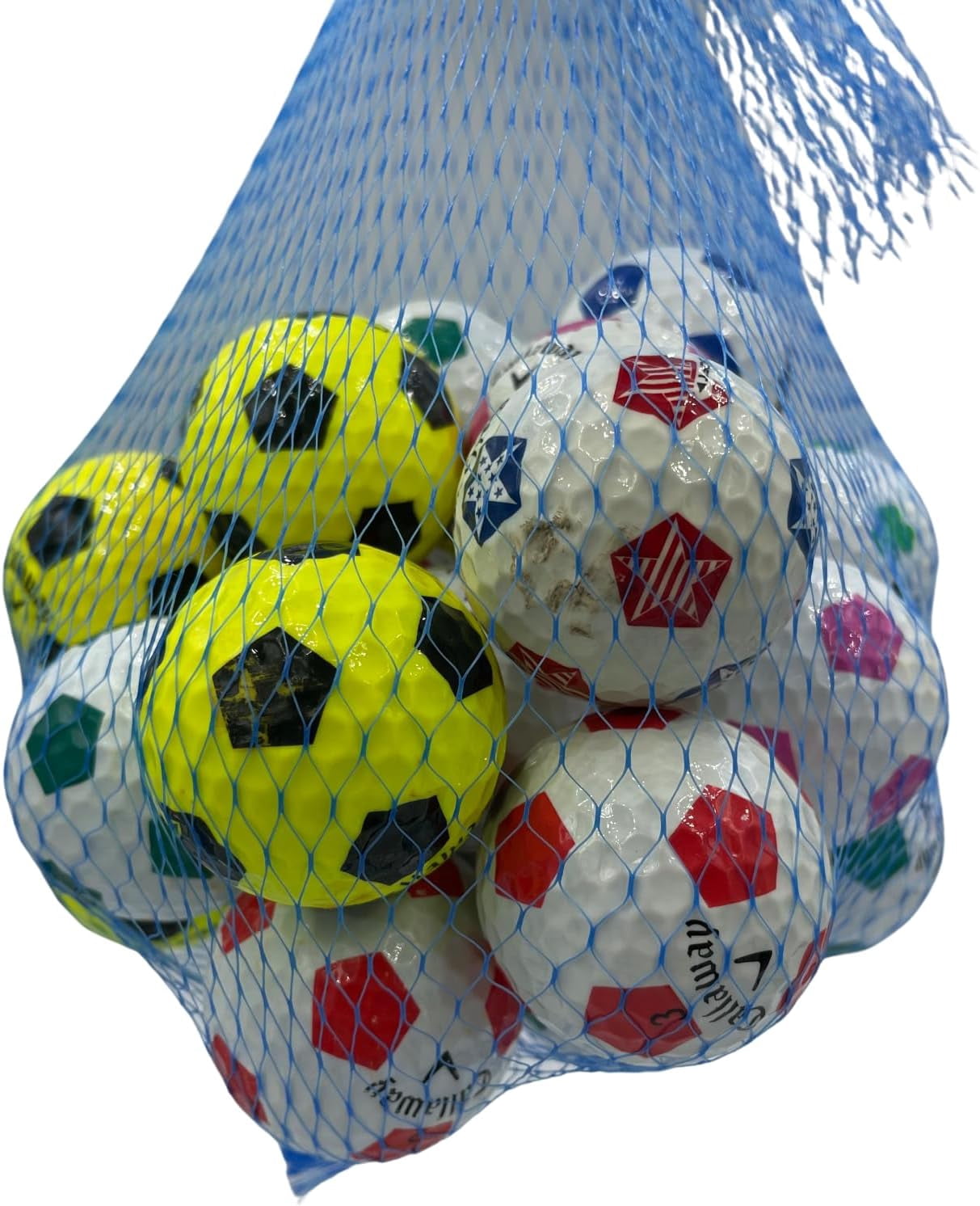 Golf Ball Planet - Callaway Chrome Soft Truvis Mix Recycled Golf Balls 24 Pack (3A/Good)