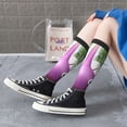 thumbnail image 3 of Lsque Pikmin Printed Crew Socks Men's Women's LightWeight Thin Casual Calf Socks ,Knee High Socks,Cotton Socks, 3 of 9