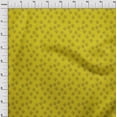 thumbnail image 3 of oneOone Cotton Jersey Medium Yellow Fabric Floral & Flying Swan Block Quilting Supplies Print Sewing Fabric By The Yard 58 Inch Wide, 3 of 4