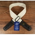 thumbnail image 2 of Lock-It Straps Cotton 2" Locking Guitar Strap Natural, 2 of 5