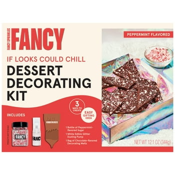 Fancy Sprinkles If Looks Could Chill Holiday Dessert Decorating Kit, 12.1 oz