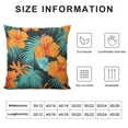 thumbnail image 6 of Nawypu  Tropical Palm Tree Throw Pillow Covers 2pcs Pillow Cover with Zipper Throw Pillow Cases Double Sided Plush Pillow Covers Decorative Throw Pillows Covers for Couch Living Room Bedroom 12x12in, 6 of 6