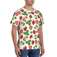 thumbnail image 5 of Rocae Strawberry for Men's Moisture-Wicking Crew Tee - T-Shirt for Sports, Outdoor Activities, and Casual Wear, 5 of 9