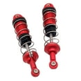 thumbnail image 5 of Almencla 2Pcs 1:16 Hydraulic Front and Rear Shock Absorbers Accessories Durable Easy to Install Replacement for 16101 16104 RC Car Red, 5 of 8
