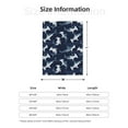 thumbnail image 4 of Throw Blanket for Couch Sofa and Bed, Cartoon Cute Hammerhead Shark Super Soft Plush Throw Blanket, Fuzzy Cuteness Comfy Warm Washable Flannel Blanket & Throws for All Season 40"x30", 4 of 5