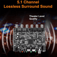 thumbnail image 3 of 2X Module 5.1 Channel AC-3 PCM Digital Optical DTS HiFi Stereo Audio Theater Decoder Amplifier Decoding Board, 3 of 8