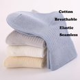 thumbnail image 5 of Toddler Crew Socks - 5 Pairs Baby Cotton Solid Socks Kids Neutral Socks for Boys Girls 0-8 Years, 5 of 6