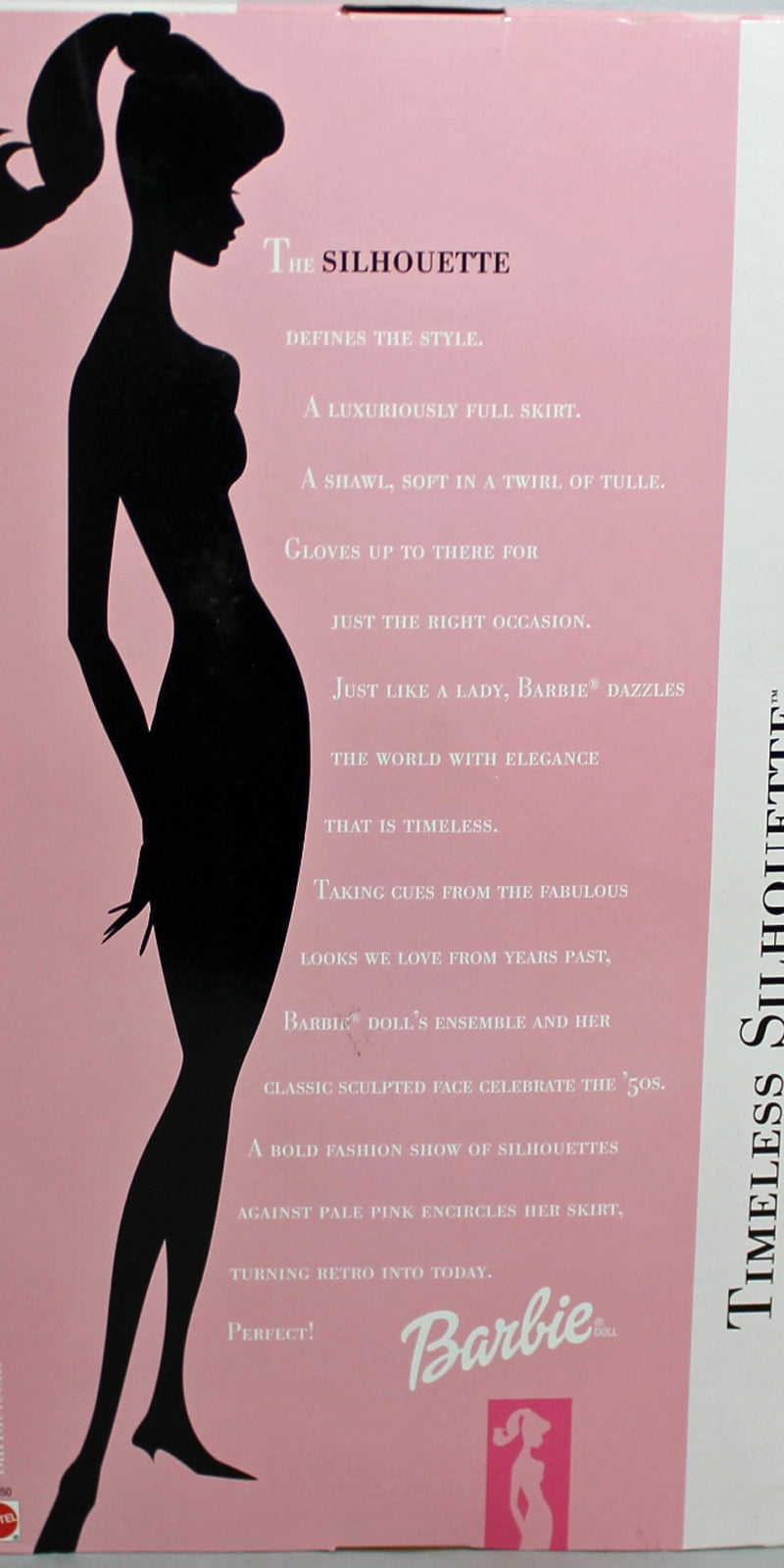 Timeless silhouette cheap barbie 2000