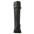 thumbnail image 5 of GLOBALWIN Women's 19YY03 Grey Quilted Knee-High Fashion Boots 6M, 5 of 8