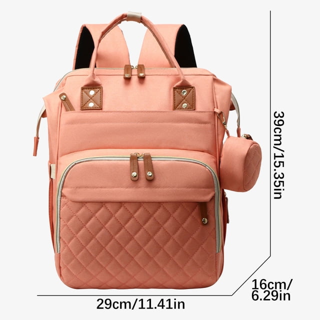 Birdeem Large-Capacity Mummy Bag Multi-Functional Portable Mothers Storage Backpack Lightweight Mothers Multi-Compartment Mother and Baby Bag When Going Out