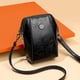 thumbnail image 1 of Mochila vertical para teléfono, bolsa cruzada pequeña, estilo minimalista, teléfono inteligente, bolsa para mujer, portátil, ajustable, material de cuero, para oficina, alta capacidad, fácil, 1 of 8