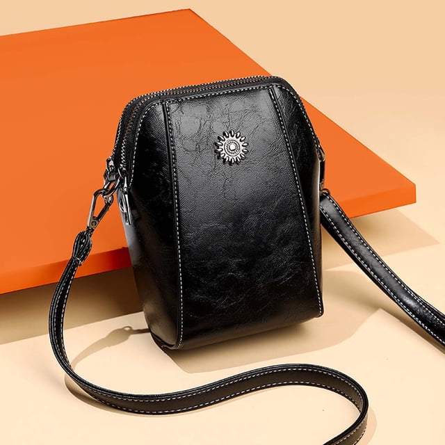 Bolso Bandolera Vertical para Teléfono Móvil, Bolso Bandolera para Mujer, Bolso Bandolera Vertical de Moda para Teléfono Móvil.