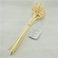 thumbnail image 3 of Ougual Wavy Spiry Natural Rattan Reed Fragrance Diffuser Replacement Refill Sticks 20 Pieces #3 (11" x3mm Spring-Like Natural Color), 3 of 4