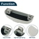 thumbnail image 5 of Estuche para gafas de sol de automóvil Unique Bargains para Peugeot 308 2014-2026, soporte para gafas de sol, caja de almacenamiento ABS gris, 1 juego, 5 of 7