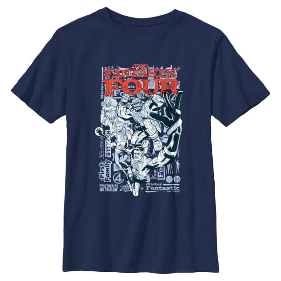 Boys The Fantastic Four: First Steps Together as a Family T Shirt