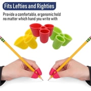 The Pencil Grip Writing CLAW Grip Writing Claw Pencil Grip, Small Size, Assorted Colors, 6-Pack, Improves Handwriting Comfort & Control