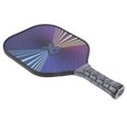 thumbnail image 2 of Raqueta de paleta Pickleball de fibra de vidrio portátil, núcleo de PP, buena sensación de mano para entrenamiento interior y exterior, 2 of 5