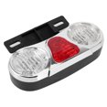 thumbnail image 2 of Motorcycle Brake Light Turn Signal Indicator License Plate Lamp Motorcycle Brake Lamp Turn Signal Light Bright Brake Light Turn Signal Indicators With 66.9in Power Cord Universal, 2 of 8