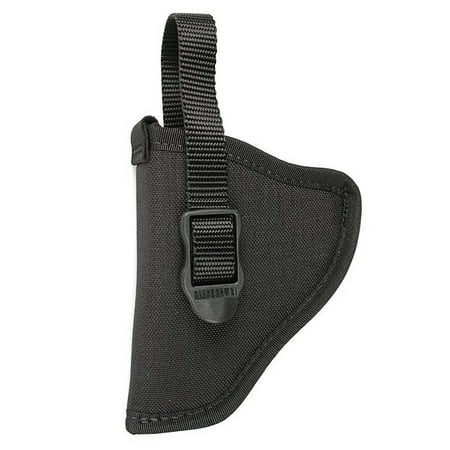 Black Nylon Hip Holster, Size 04, Right Hand, (Barrel Large Autos, Open End), Elastic sleeve slips right over rifle or shotgun stock for quick.., By