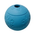 thumbnail image 1 of Juguete interactivo de goma para alimentar a perros, comedero lento y duradero, dispensador de golosinas para cachorros y perros grandes, para interior y exterior, juego para limar los dientes, 1 of 5