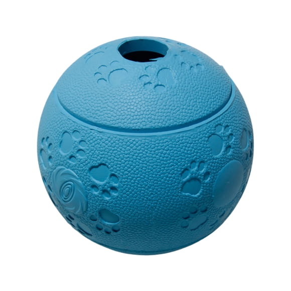 Juguete interactivo de goma para alimentar a perros, comedero lento y duradero, dispensador de golosinas para cachorros y perros grandes, para interior y exterior, juego para limar los dientes