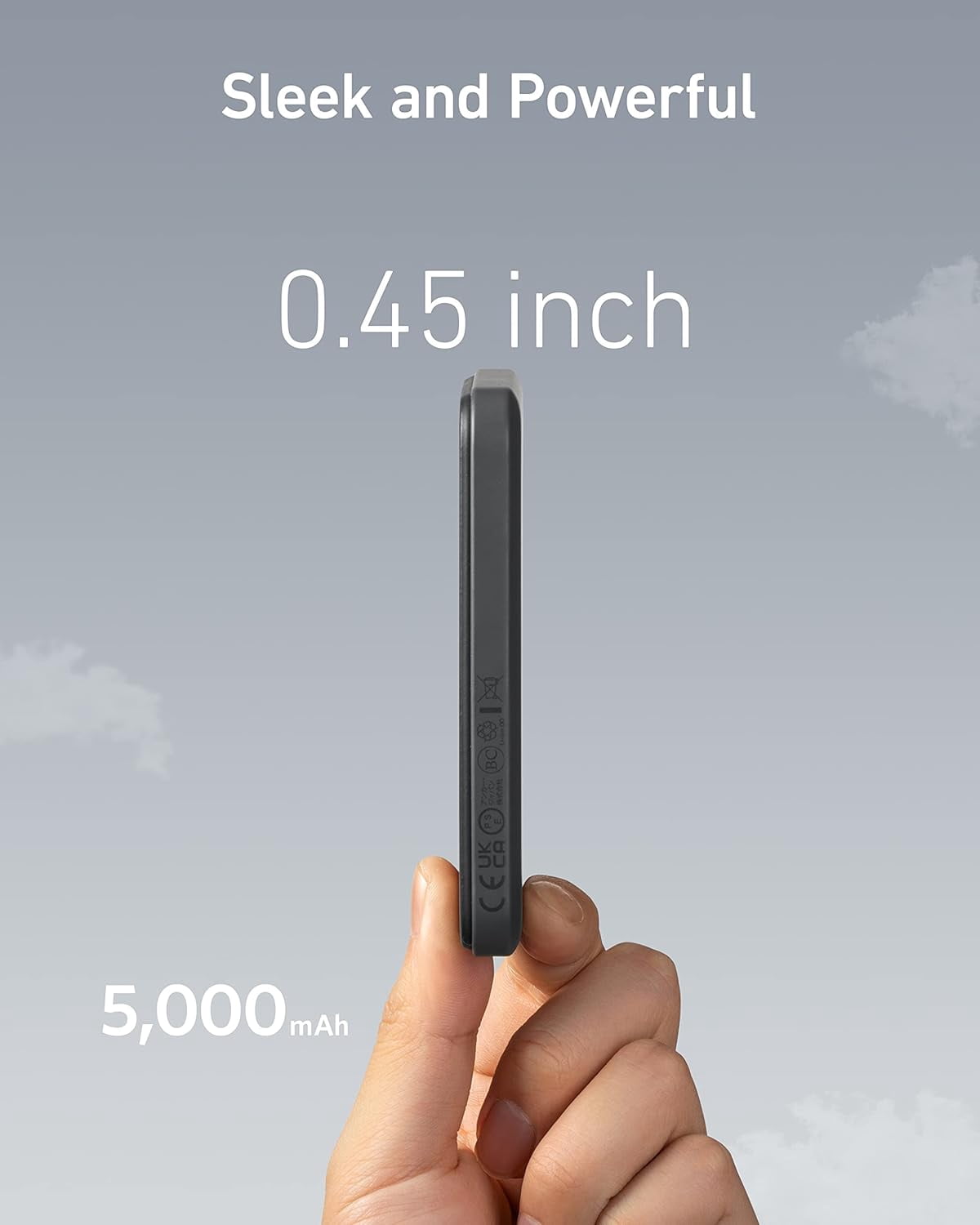 621 Magnetic Portable Charger (MagGo), 5,000 mah wireless power bank