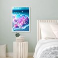 thumbnail image 2 of (NH2847) Serie Abstracta Amor Playa Llena Diamantes Resina 30*40CM, 2 of 9