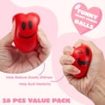 thumbnail image 3 of JOYIN Set de 28 juguetes antiestrés squishy con forma de corazón para San Valentín, 3 of 8
