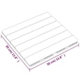 thumbnail image 2 of vidaXL Decking Tiles 10 pcs 11.8"x11.8" Solid Wood Teak Vertical Pattern, 2 of 8
