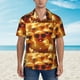 thumbnail image 2 of Fotbe Sunglasses Yellow Duck Camisa Hawaiana para Hombre Unisex – Camisa Casual de Verano con Botones de Manga Corta de Algodón y Lino,Small, 2 of 7