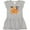 AC-Heather Grey, variant on Inktastic Im Two Pizza Birthday Party Girls Baby Dress
