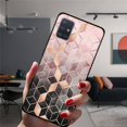 thumbnail image 1 of Funda negra de silicona con arte geométrico de mármol para Samsung A52 A72 A51 A71 A50 A70 A02 A12 A42 A32 A31 A21S A41 A20 A30 A40 A11 Tan Jianjun unisex, 1 of 2