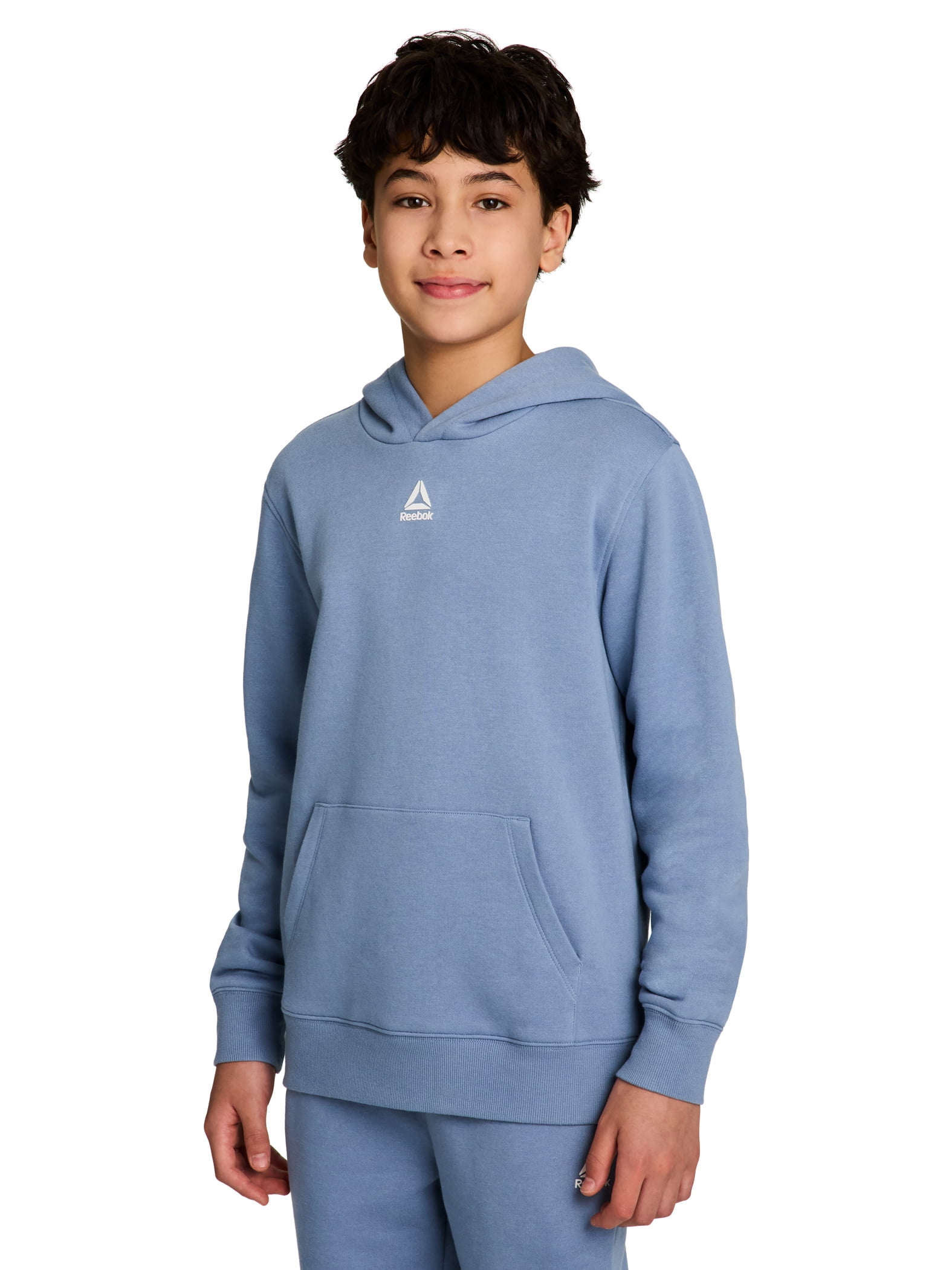 Reebok Kid's Unisex Athletic Game Day Sport Core Hoodie & Jogger, 2-Piece Set, Sizes 4-18